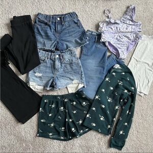 Girls size 10/12 Clothing BUNDLE 10 pieces